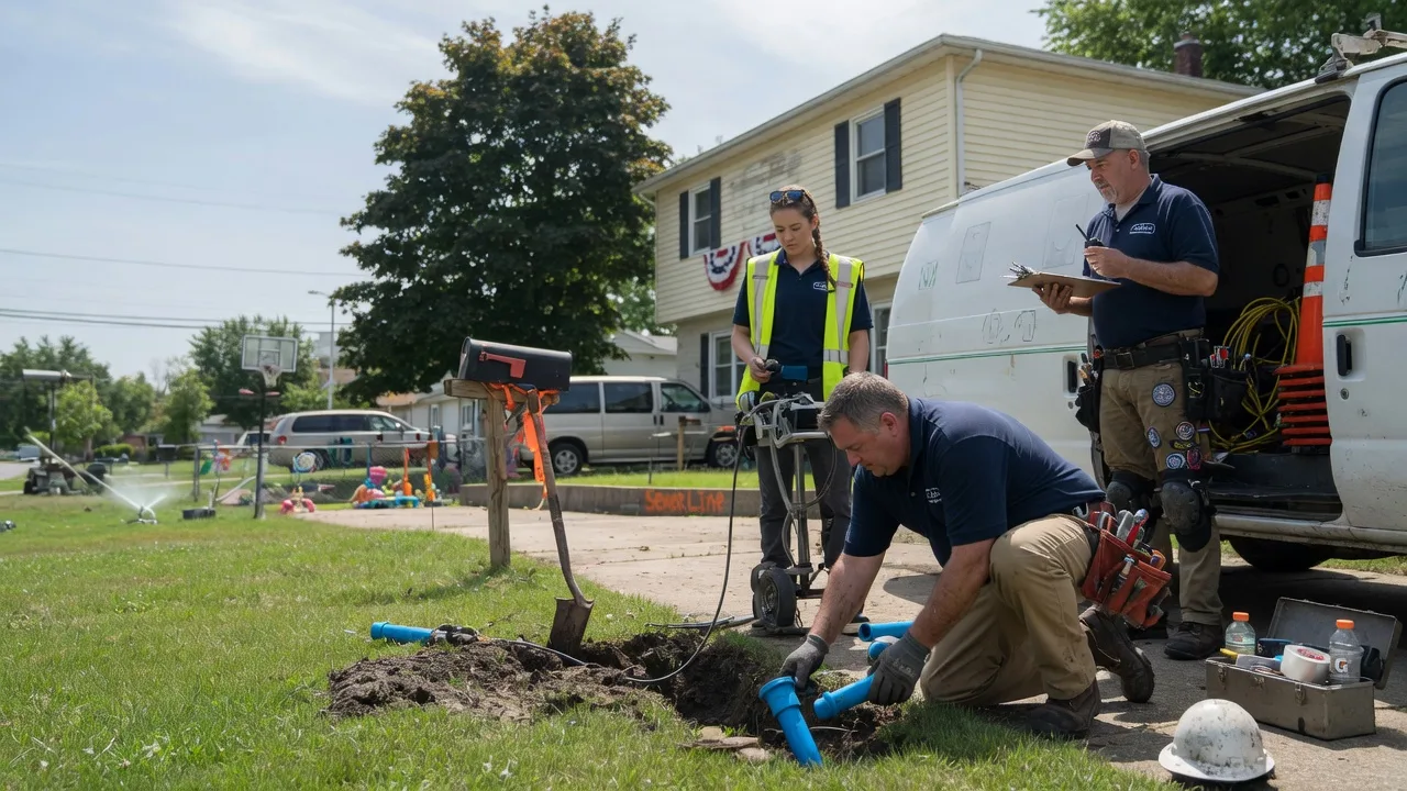 Slab Leak Repair in Albion, MI near me